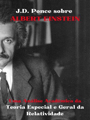 cover image of J.D. Ponce sobre Albert Einstein